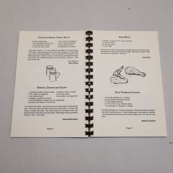 Favorite Family Recipes Community Cookbook Linwood Historical Society New Jersey - Picture 8 of 9